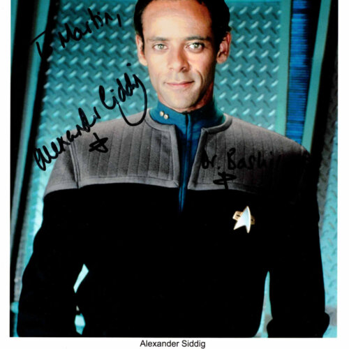 Alexander Siddig / Star Trek - autogram