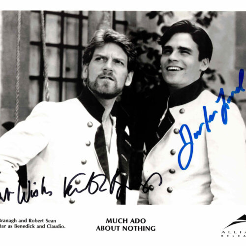 Kenneth Branagh & Robert Sean Leonard - autogram