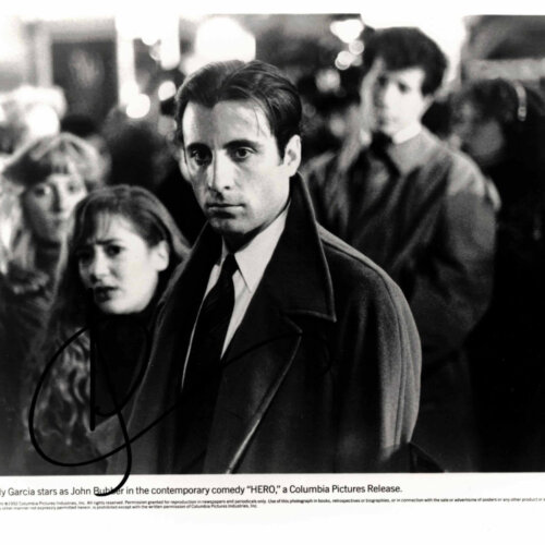 Andy Garcia - autogram