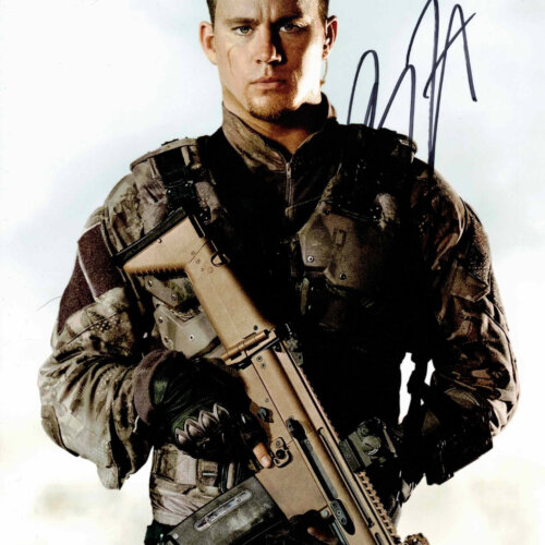 Channing Tatum - autogram