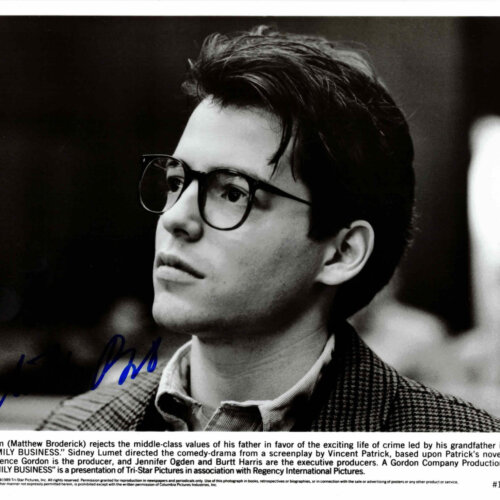 Matthew Broderick - autogram