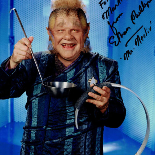 Ethan Phillips / Star Trek - autogram