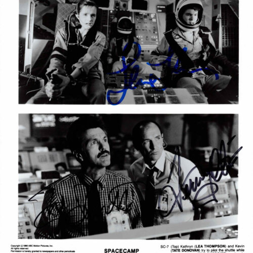 Lea Thompson, Tom Skerritt & Terry O'Quinn - autogram