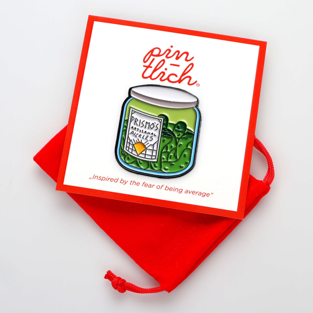 Adventure Time – Prismo's Artisanal Pickles – Smaltovaný odznak (#149) - Image 4