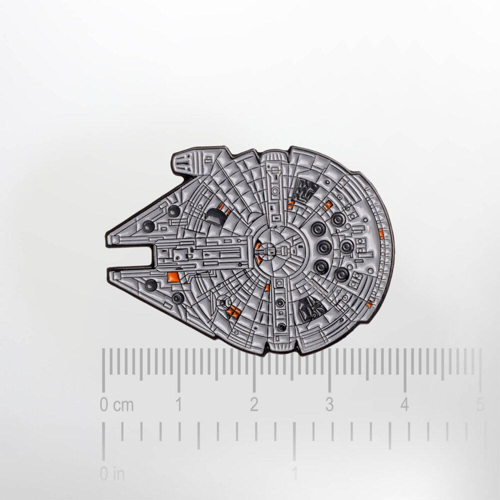 Star Wars – Millenium Falcon – Smaltovaný odznak (#247) - Image 2