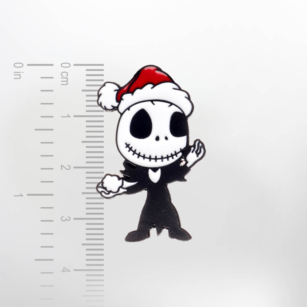 The Nightmare Before Christmas – Jack Skellington – Smaltovaný odznak (#280) - Image 2