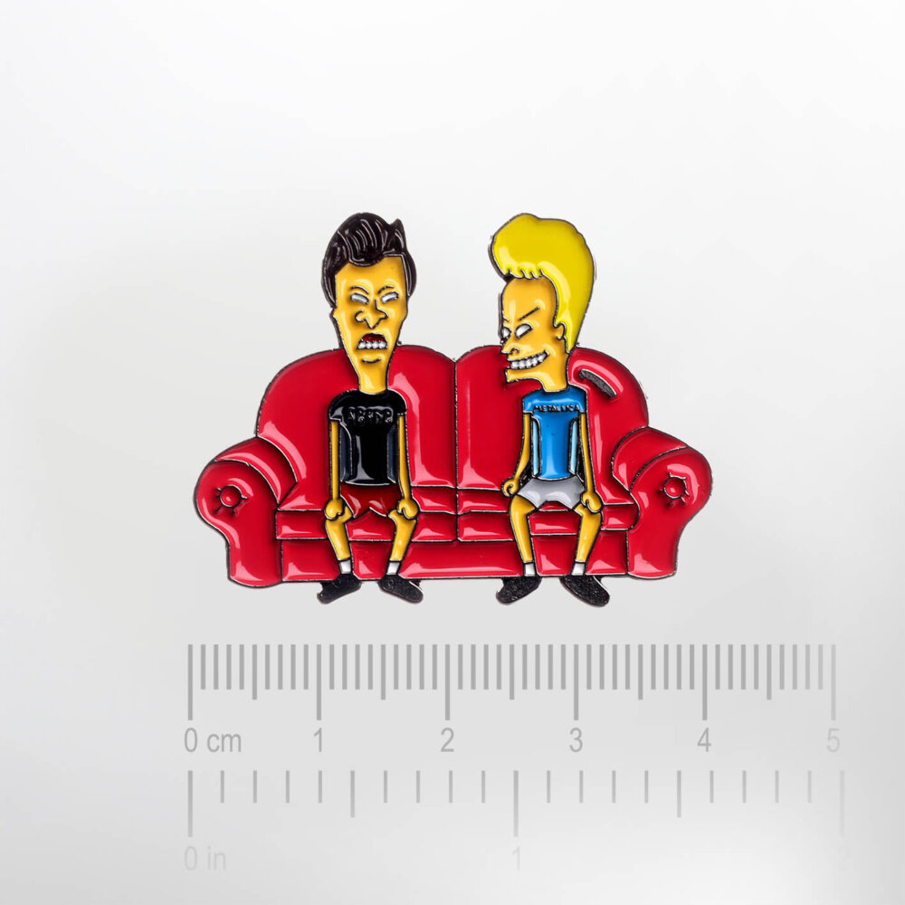 Beavis and Butt-Head – Smaltovaný odznak (#327) - Image 2