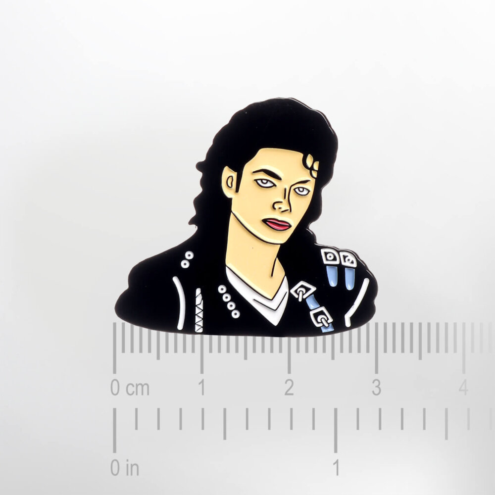 Michael Jackson – Smaltovaný odznak (#421) - Image 2